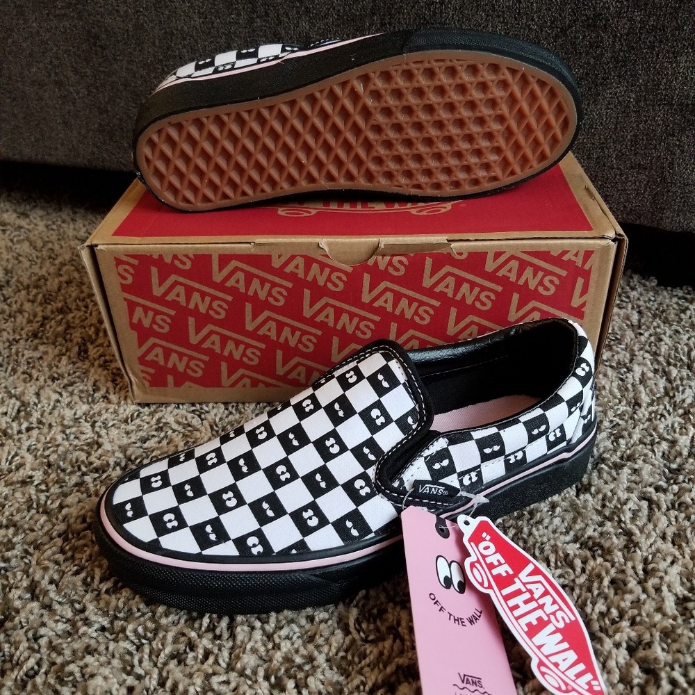 Lazy Oaf x Vans Slip Ons